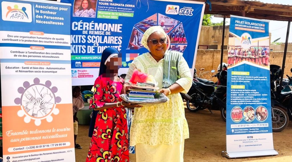 Solidarité : 13 filles déplacées internes accompagnées vers la réussite scolaire par l’ABPN